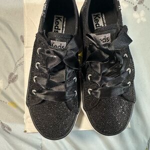 Keds kids black sneakers